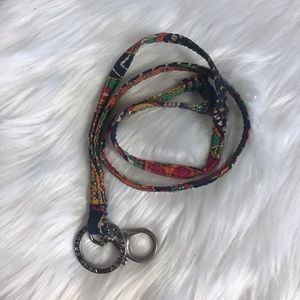Vera Bradley lanyard